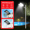 Úspora energie Ekologické Odolné venkovní IP65 180 W 240 W 300 W All-In-One integrované LED solární pouliční svítidlo