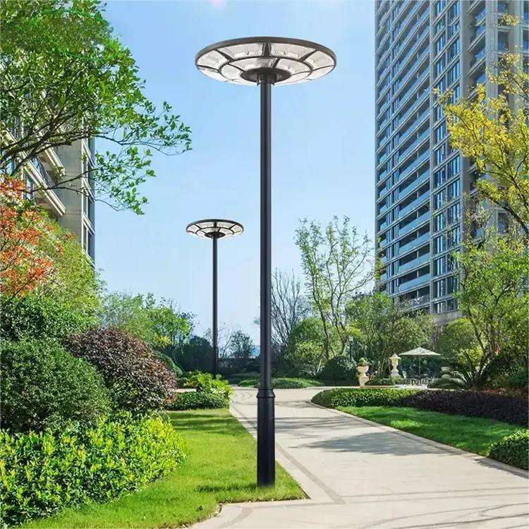 Venkovní Inteligentní 1000W Power Energy Yard Street Indukční LED solární lampa ve tvaru UFO